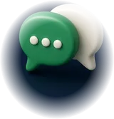 Chat bubbles